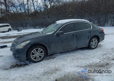 2013 Infiniti G37X from USA, damaged, VIN JN1CV6ARXDM766754